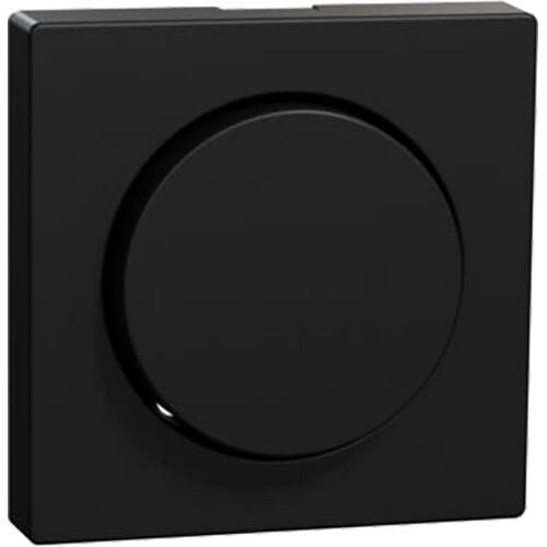 Schneider- Electric Schneider Electric Systeem-M centraalplaat dimmer Mat zwart