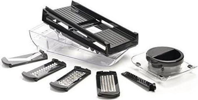 Mandoline met 'V Blade ', zwart - Mastrad