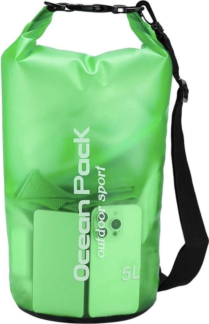 Nixnix® - Waterdichte Tas - Dry bag - 5L - Groen - Ocean Pack