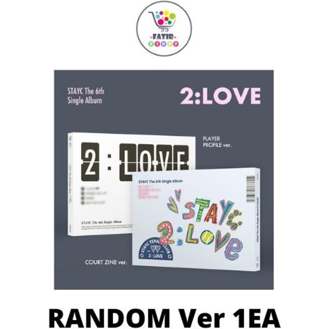 STAYC 6e Single 2 LOVE No POB SET