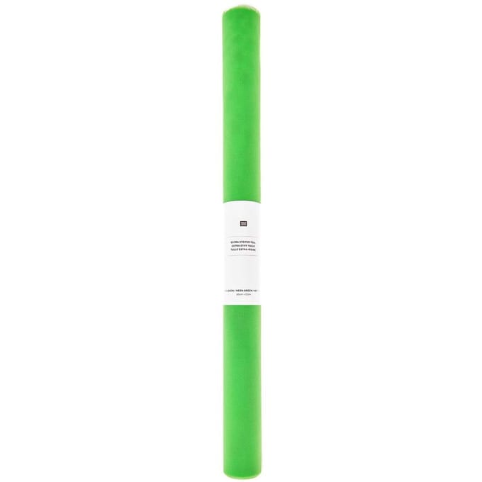 Tule, extra stijf - Groen