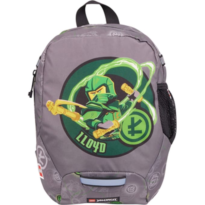 LEGO Ninjago Kindergarten Backpack, voor een jongen, Grijs, Rugzak, maat: One size