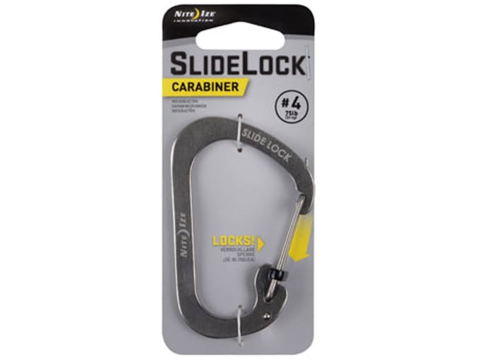 Nite Ize - Slidelock - Carabiner #4 - RVS