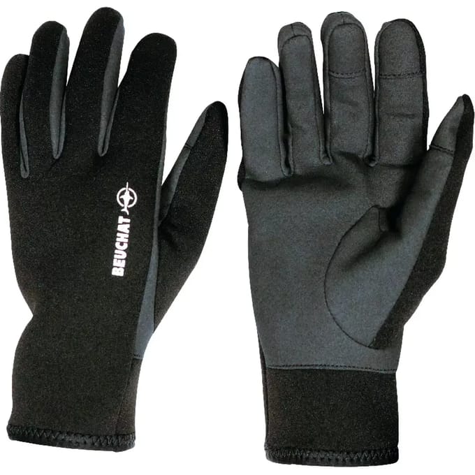 Beuchat Sirocco Sport Protect Amara Couro 2.5 Mm Handschoenen Zwart,Grijs M