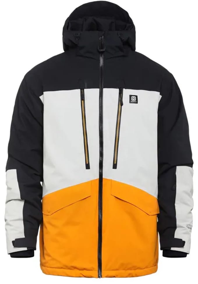 Horsefeathers Halen Ii Shell Jacket (zwart/stralend geel) - L