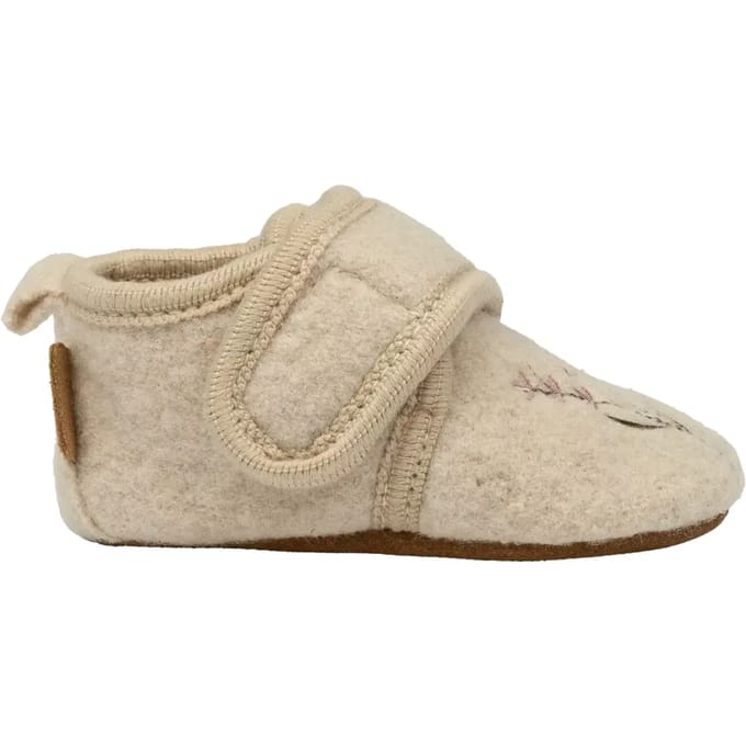 Gebreide baby pantoffels Mikk-Line