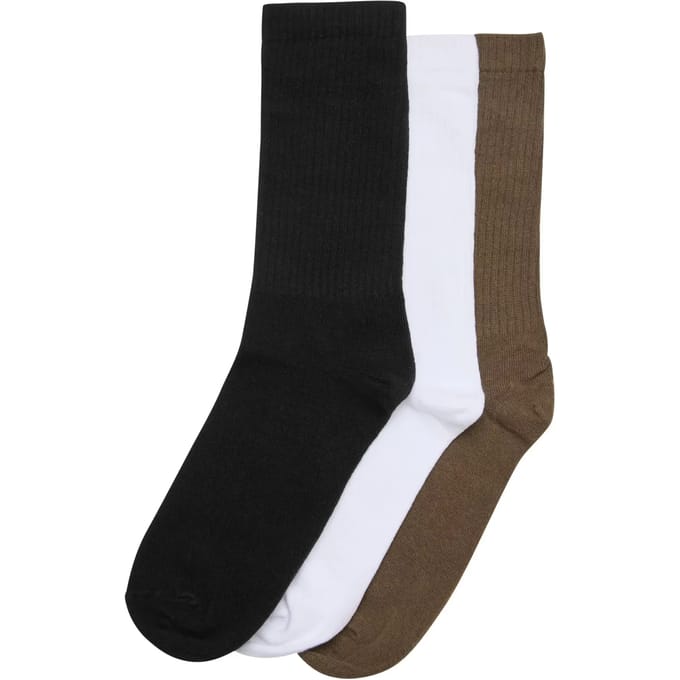 Urban Classics - Daily 3Pack Sokken - 43/46 - Multicolours