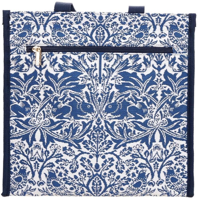 Cityshopper - Schoudertas - Brother Rabbit - Broer Konijn - Blauw - William Morris