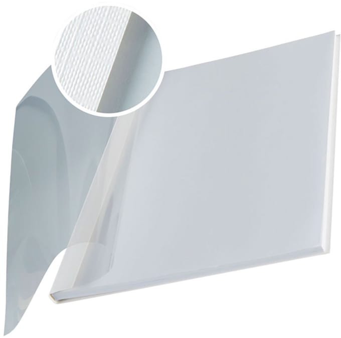 Leitz Flexibele Deksel Din A4 7 Mm 10 Eenheden Wit
