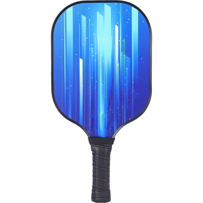 Glasvezel Piek Racket Usapa Gecertificeerde Pickle Paddle Shuttlecocks Strandrackets Koolstof Koolstofvezel Set blue