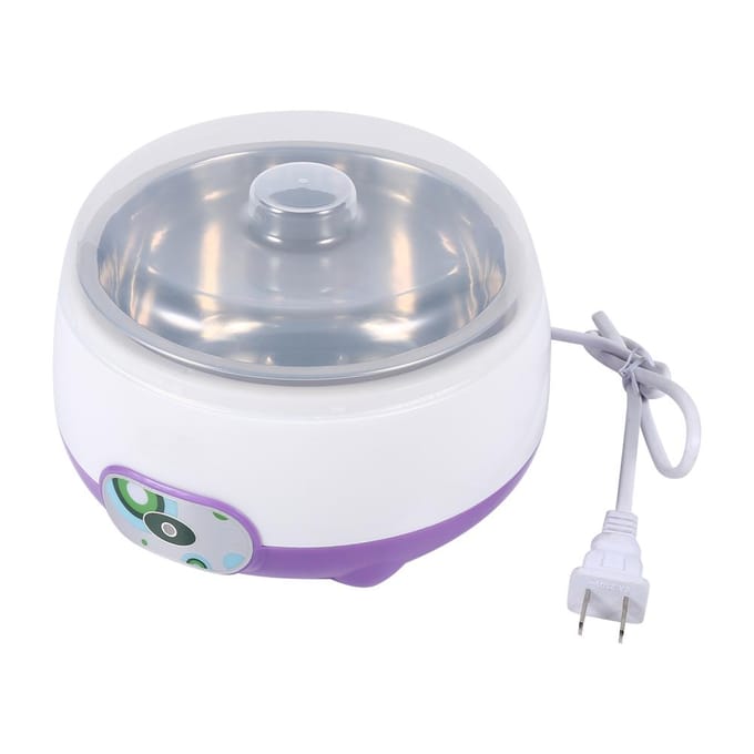 1L Automatische roestvrijstalen yoghurtmaker voor thuis, doe-het-zelf yoghurtcontainer, paars L white