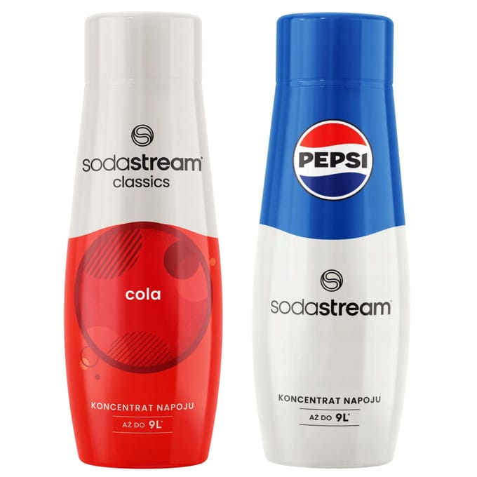 SodaStream - Cola en Pepsi Concentraten Set - 440ml