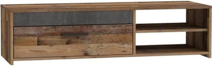 PACO – PCOT11C754 – Tv-meubel – 120 cm – Betonlook & lade