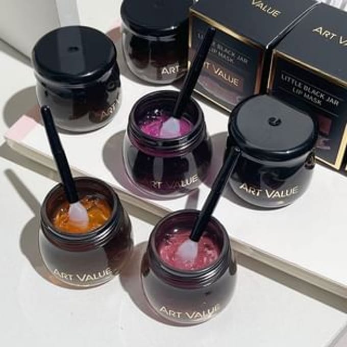 Art Value - Little Black Jar Lip Mask - 3 Flavors 03# Blueberry - 6g