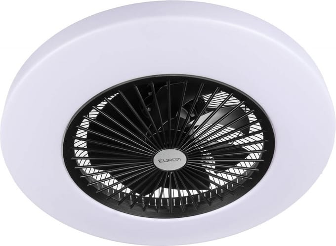 Ceiling fan LRC Black | Lamp en ventilator in 1 | ø 30 cm | 385298