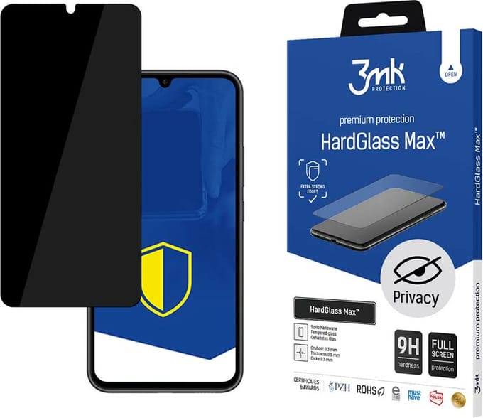 Samsung Galaxy A34 5G - 3mk HardGlass Max Privacy