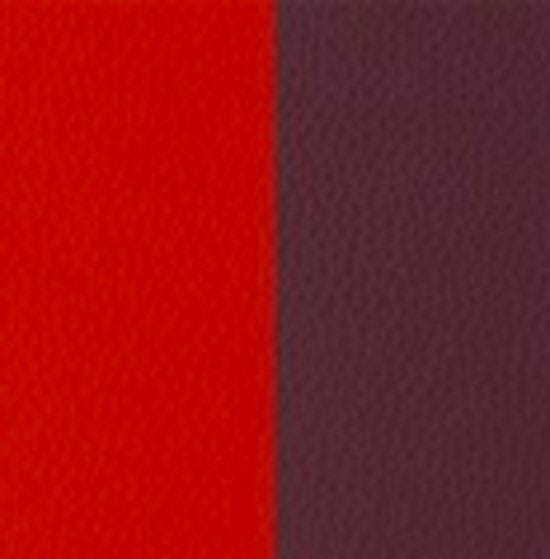 Les Georgettes Ringleertje - Orange Red/Rose Brown - 12mm
