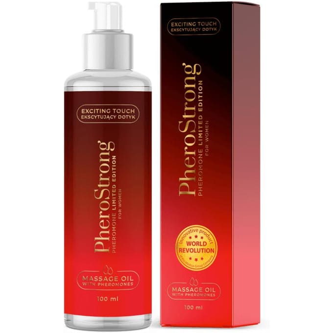 Limited Edition Voor Vrouwen Massageolie Met Feromonen 100ml