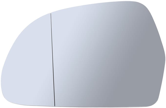 MODECAR - Verwarmde Spiegelglas - Links - Skoda Superb II 2008