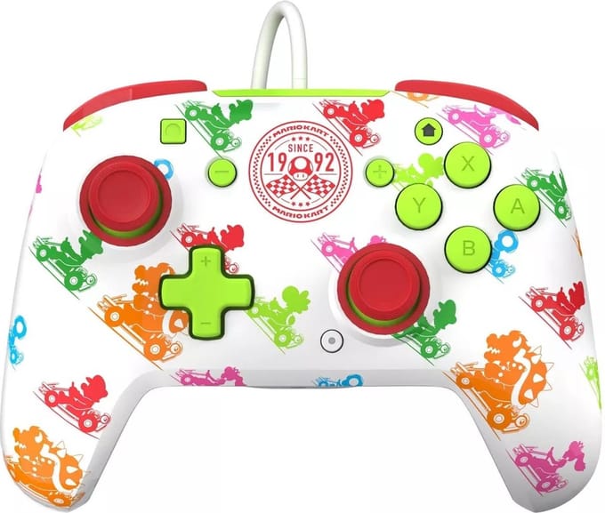 PDP - REMATCH Bedrade Gaming Controller Mario Kart Racers voor Nintendo Switch en Switch OLED