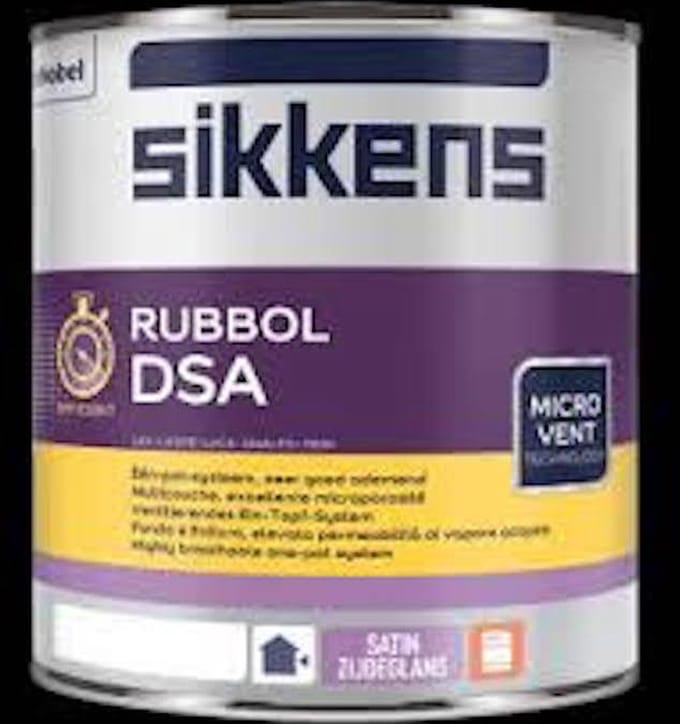 Sikkens Rubbol Dsa - 1 l - 11-14 m²/l - Wit - Lak - Afwerkingslaag