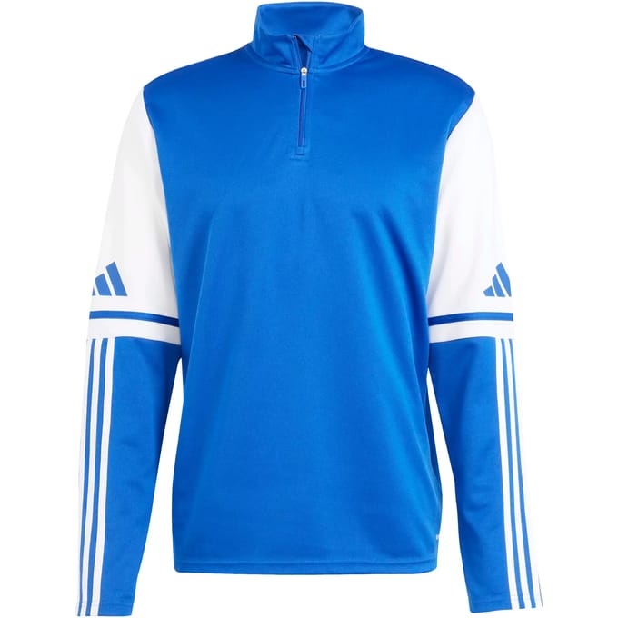 Adidas Squadra 25 Training Sweatshirt Met Halve Rits Blauw S / Regular Man