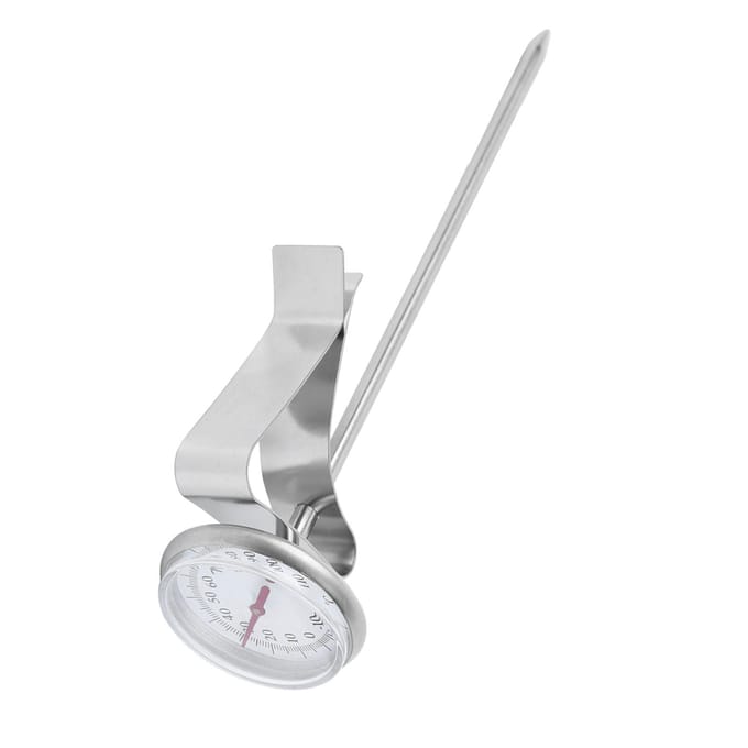 Verstelbare Hangende Koffie Opschuim Thermometer Temperatuurmeter met Clip Keukengereedschap Kort Type Short Type gray