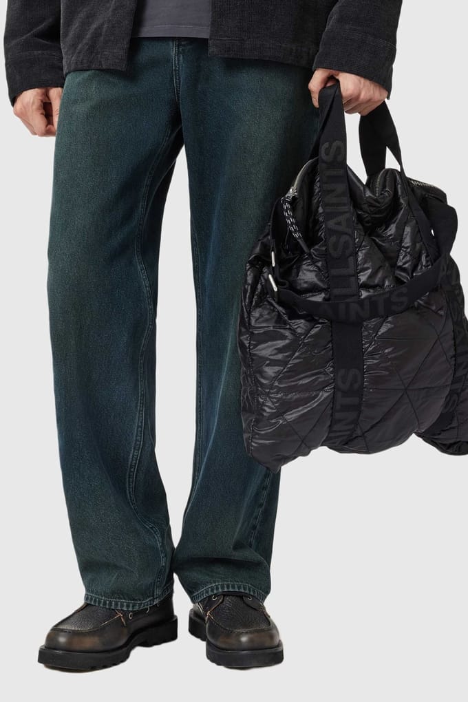AllSaints Kei Quilt Backpack Black Größe: OS | Rucksäcke Outlet | Herren | Schwarz