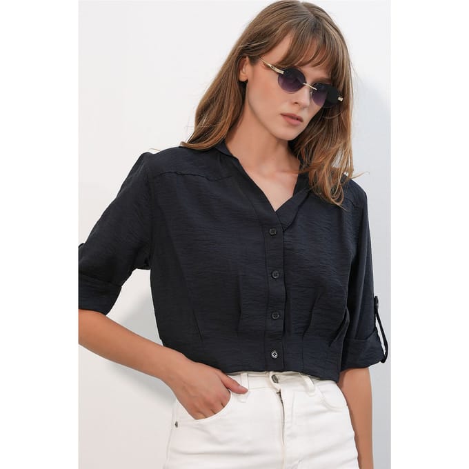 Verkorte Oversized Shirt