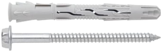 Universele hoogpresterende nylon pluggen - zeskantige kop (8 x 80 mm)