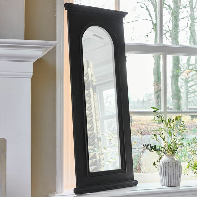 LOBERON Spiegel Timbercrest zwart