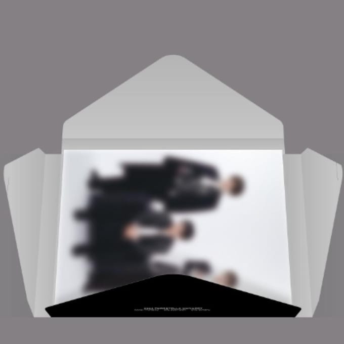 Forestella 09 Postkaartenset   2024 Concert Officiële Merchandise black