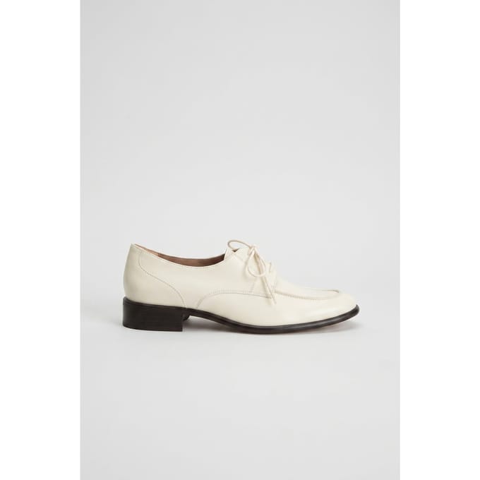 LK Bennett Bertie Flats Ecru Taglia: 41 | Mocassini Outlet | Donna | Marrone