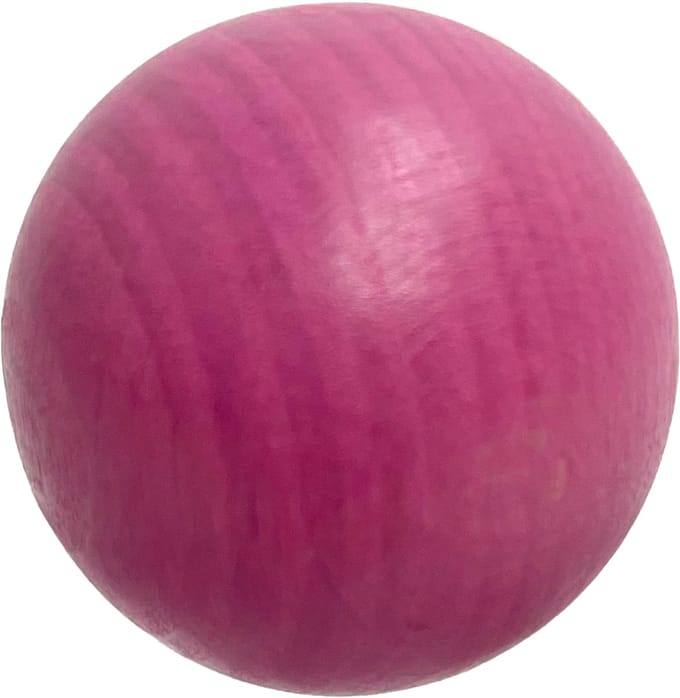 Boulemaus - Jeu de Boules - 6 Buts - kleur violet-rose - 30mm