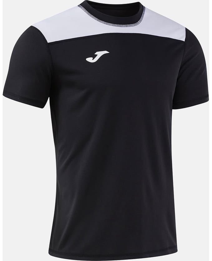 Joma Phoenix III Shirt Korte Mouw Heren - Zwart / Wit | Maat: S