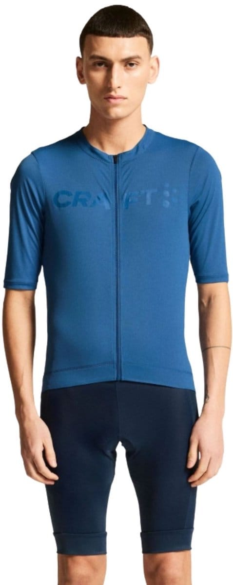 Craft Endur Logo Fietsshirt Heren Blauw S