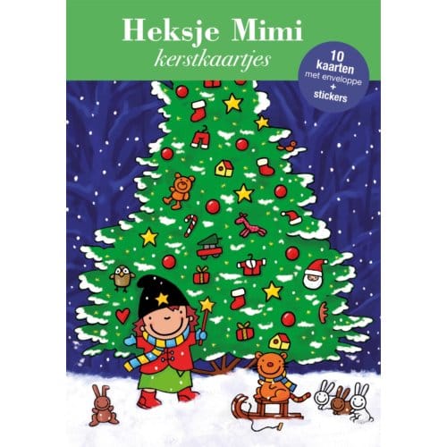 Kerstkaartjes Heksje Mimi