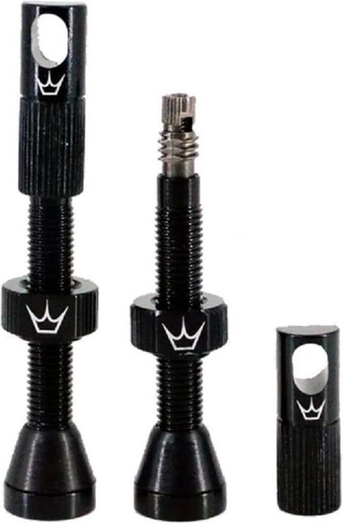 Peaty's Tubeless Ventiel 80mm - Chris King (MK2) - Zwart