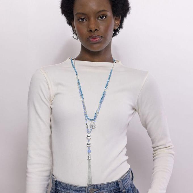 Ketting Luxenter gerhodineerd - Keum