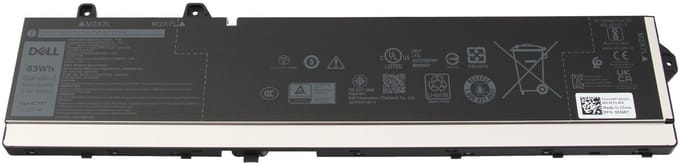Dell X26RT Batterij - 83Wh