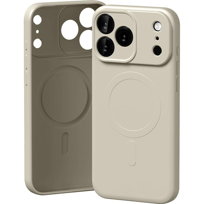 Mercury Semi-Silicone Magsave Hoesje Voor Iphone 17 Pro Max Magnetisch