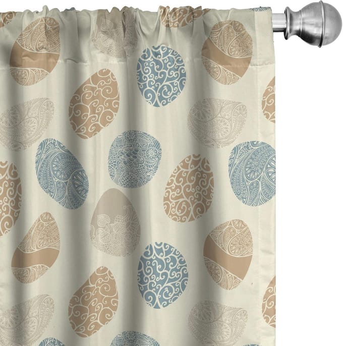 ABAKUHAUS Voorhangen – 2x75x175 cm – microvezel – halfdonker