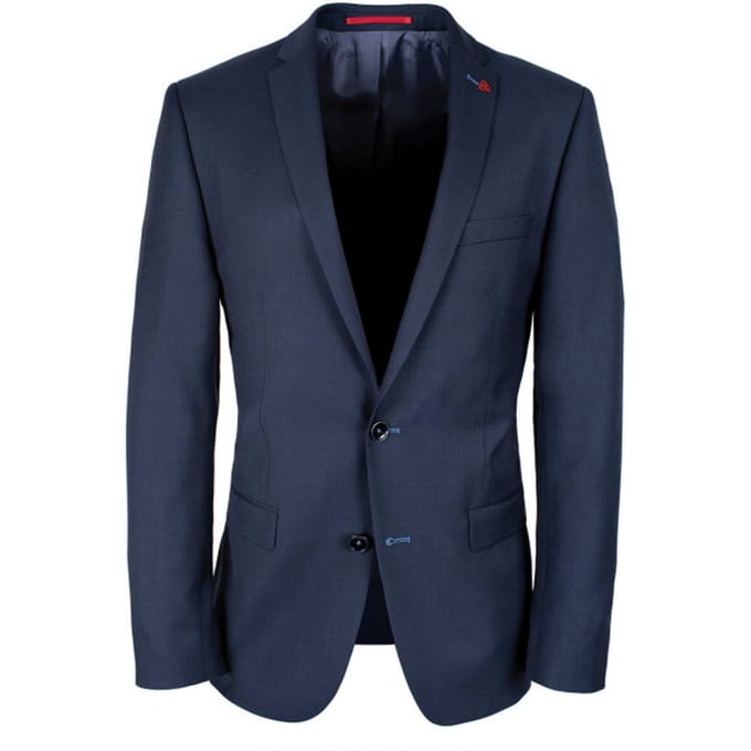 Roy Robson Colbert Super 110's Uni Colour Royal Blue / male