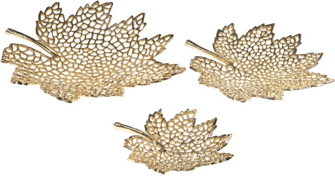 PEMALI - Decoratieve borden - Goud - Aluminium