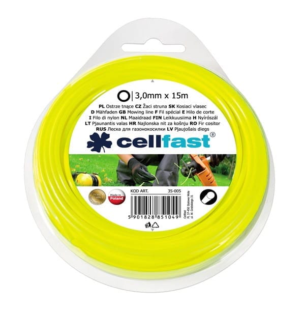 Cellfas Serie - Ronde Trimmerlijn - 3.0mm - 15m