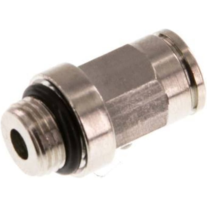 6mm x G1/8'' Messing Insteekfitting buitendraad NBR [5 Stuks]