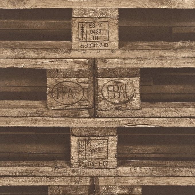 Rasch Crispy Paper Pallets Behang 524116