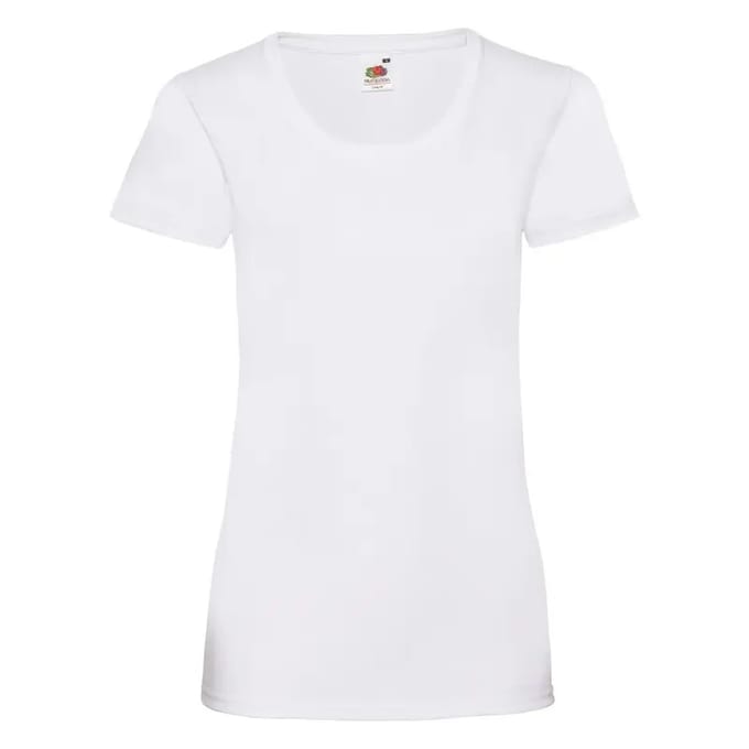 T-shirt dames Fruit of the Loom Valueweight
