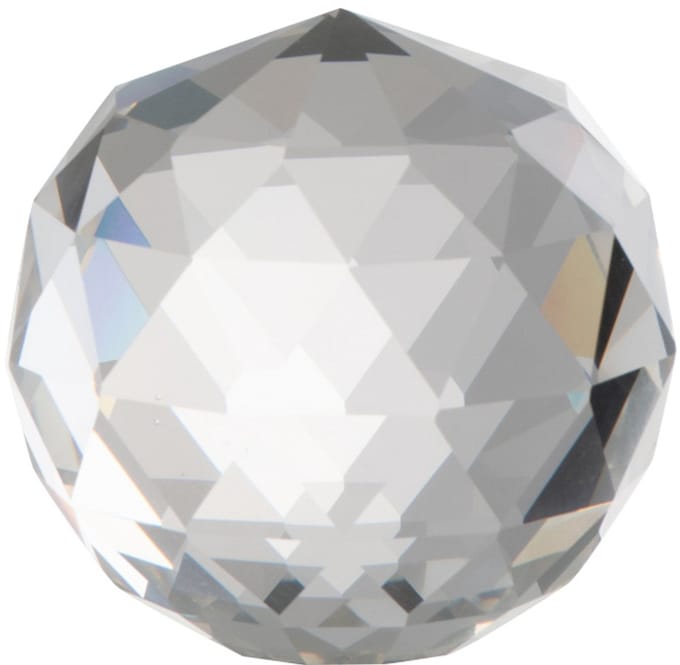J-Line presse-papier Bal kristal - transparant - small