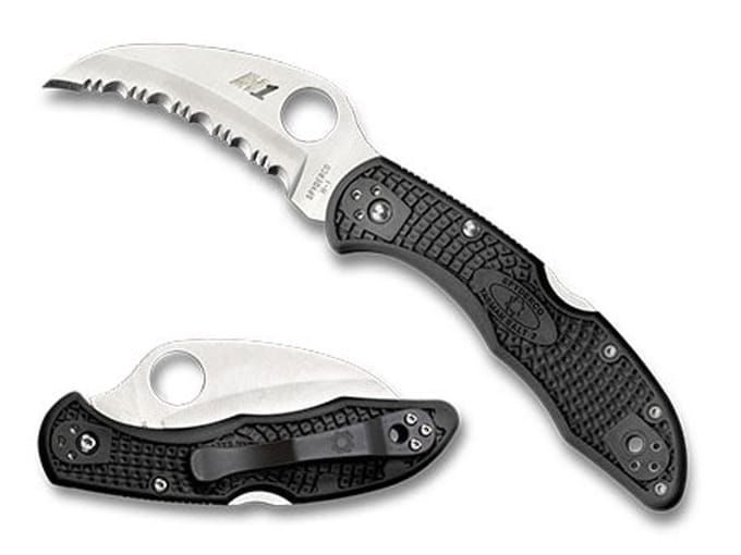 Spyderco Zakmes Tasman Salt 2 Black H-1 SE
